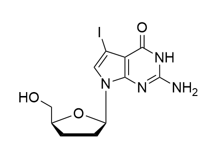 7-Iodo-2',3'-Dideoxy-7-Deaza-Guanosine